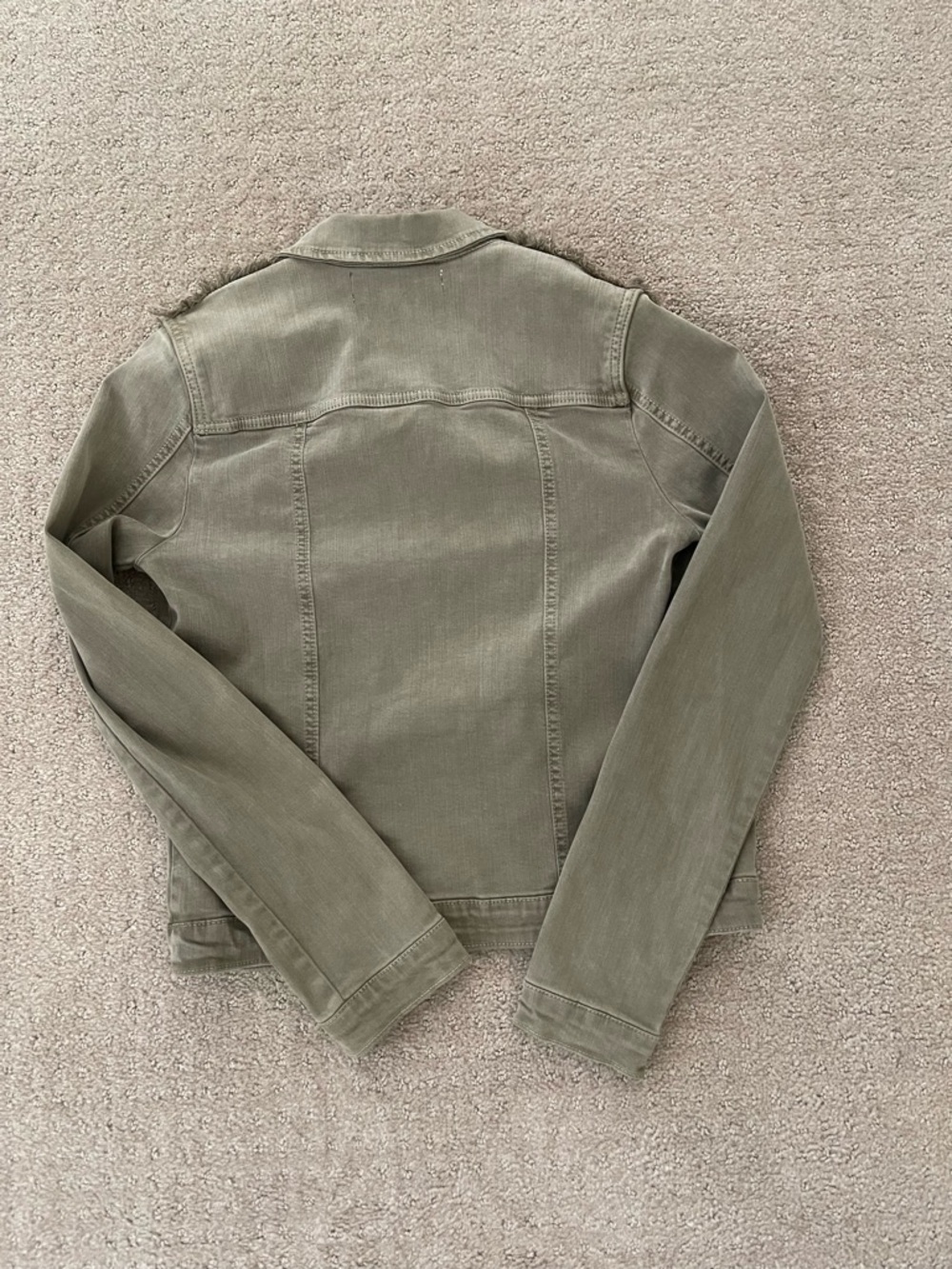 Frankie B. Stretch denim jacket with studs - Picture 4 of 7